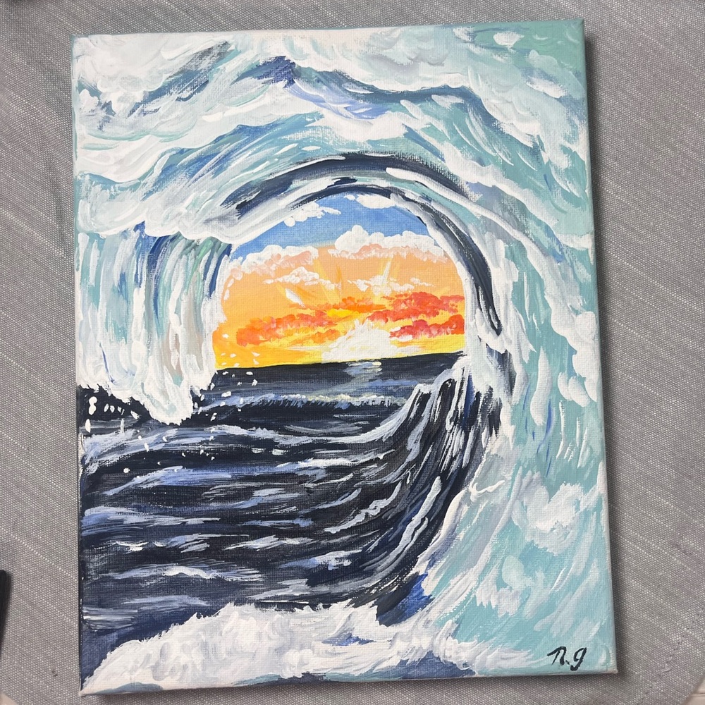 homemade painting